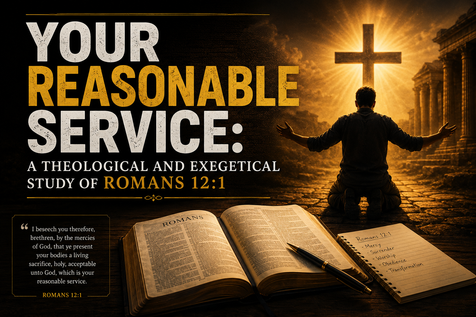 Your Reasonable Service: A Theological and Exegetical Study of Romans 12:1